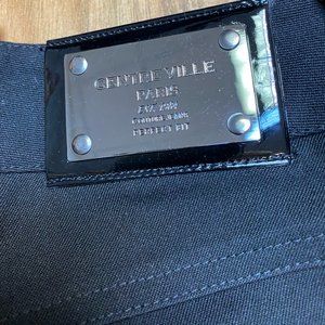 Centre Ville Paris Women's Long Black Pants Size 2 IN Great Condition!!